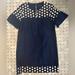 J. Crew Dresses | J. Crew Navy Polka Dot Shift Dress Size 6 | Color: Blue/White | Size: 6