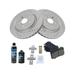 2010-2015 Chevrolet Camaro Rear Brake Pad and Rotor Kit - TRQ BKA16168