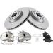 2012-2019 Volkswagen Beetle Front Brake Pad Rotor and Caliper Set - TRQ