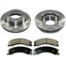 2012-2021 Nissan NV2500 Front Brake Pad and Rotor Kit - DuraGo