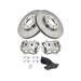 2011-2012 Infiniti G25 Front Brake Pad Rotor and Caliper Set - TRQ