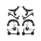 2011-2015 Jeep Grand Cherokee Front and Rear Control Arm Ball Joint Sway Bar Link Kit - TRQ PSA32979