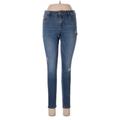 Old Navy Jeans - Low Rise Skinny Leg Denim: Blue Bottoms - Women's Size 6 - Dark Wash