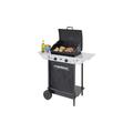 Campingaz - Barbecue en pierre de lave Rocky Xpert100L en acier avec grille d'allumage e'lectrique