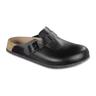 Birkenstock - Clog Boston sl Gr.43 schwarz Obermaterial:Leder en