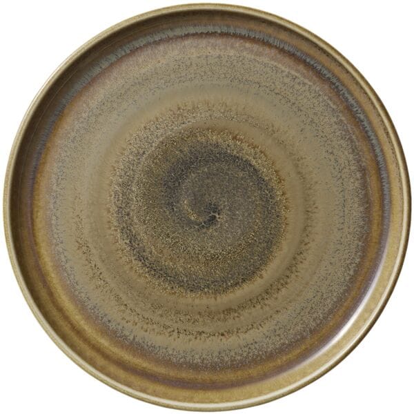 heart & soul 6er-Pack Teller »Perfect Match« flach / hoher Rand 27 cm braun