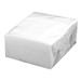 TOUGH GUY 52WY21 Dry Wipe, White, 1/4 Fold Poly Wrapped, Spunlace, 50 Wipes, 17