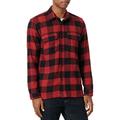 TOM TAILOR Denim Herren Hemd mit Karomuster 1035742, 31521 - Red Black Buffalo Check, L