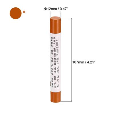 Furniture Repair Crayons Wax Filler Stick, 5Pcs Touch Up Pen Marker Light Orange - Light Orange