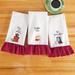 Charming Coffee Design Kitchen Hand Towels - Set of 3 - 7.500 x 4.250 x 1.250