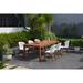 Amazonia Clifton 7pc FSC Wood Outdoor Patio Dining Set