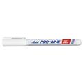 La-co IndustriesÂ® Pro-line Fine Point Paint Marker 96871 Fine Bullet Tip White