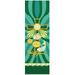 Celebration Banners 149536 Banner-Loaves & Fishes with Pole Hems - 2 x 6 ft.