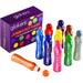 Glokers Jumbo Washable Dot Markers for Kids (10 Colors) Washable No Mess Preschool Daub Tubes - Children Easy-Grip Art Dobber Dabbers - Great for Bingo Stamps and Accessories
