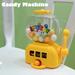 FNNMNNR 1pcs Mini Gashapon Machine Children Toys Capsules Party Bag Fillers Toy Egg Coin-Operated Children Birthday Party Bag Fillers Toy Yellow