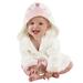 ASEIDFNSA Girls Outfit Outfits for Girls Kids Towel Hooded Pajamas Clothes Baby Kids Girls Printing Boys Bathrobe Girls Outfits&Set