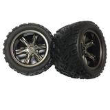 2PCS RC Car Tires /12 Scale Radio Controlled Electric Car 2WD Remote Control Truck Spare Part Gift for Kids and Adults