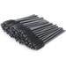 Make Up Brushes 100 PCS Disposable Eyelash Brush Brushes Wands Eyebrow Brush Cosmetic Makeup Brush Tool Kits - (Color: Black)