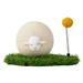 PEACNNG Cat Scratching Ball Sisal Rope Scratching Ball Toy With Non-slip Base Spring Stick Cute Scratching Posts