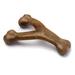 Benebone Wishbone Durable Dog Chew Toy for Aggressive Chewers Real Bacon Made in USA Medium