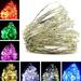 Anvazise 1m 2m 3m 5m 10m LED Copper Wire Starry String Lights DIY Home Party Decoration Blue 10M