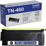 Compatible TN460 TN-460 Toner Cartridge Replacement for Brother DCP-1200 1400 HL-1440 1450 1435 1270N 1240 MFC-8300 8500 P2500 IntelliFax-4100e 4750e 4100 5750 Printer (Black 1-Pack)