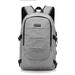 Backpack Purse for Women Fits 15.6 Inch Laptop Backpack Fashion Travel Work Anti-theft Bag with Lock Business Computer Waterproof Backpacks(Gray)