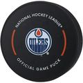 Edmonton Oilers Game-Used Puck vs. Seattle Kraken on January 17 2023 - Fanatics Authentic Certified