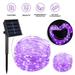 LNKOO Outdoor Solar String Lights Waterproof 66 FT 200 LED Solar Powered Fairy Lights with 8 Lighting Modes Cooper Wire Lights for Patio Garden Party Wedding