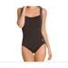 TYR Womens Sonoma Square Neck Contrast Trim Control Fit One-Piece Swimsuit