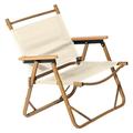 UBesGoo 21.57 X21.65 X24 Camping Chair Aluminum with Versatile Sports Chair Outdoor Chair & Lawn Chair Beige