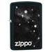 Zippo Galaxy Black Matte Windproof Lighter 28433 New