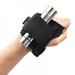 Shengshi Wrist Flashlight Durable Flashlight Gloves Portable Arm Holder for Fishing Diving Hunting Hands free Light Black