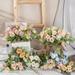 Wedding Arch Artificial Flowers Wedding Decor Bouquets Party Arch Flowers for Birthday Wedding Reception Backdrop Garden Party DÃ©cor