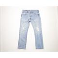 Levi's Jeans | Levis 501 Mens 36x30 Thrashed Original Fit Button Fly Denim Jeans Pants Blue | Color: Blue | Size: 36