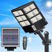 CG INTERNATIONAL TRADING Solar Powered Integrated LED Flood Light in Black | 13.46 H x 17.59 W x 2.75 D in | Wayfair a661