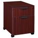 Latitude Run® Legacy Box File Mobile Pedestal Drawer Unit Wood in Brown | 23 H x 15.5 W x 22 D in | Wayfair 0E640C2A3D1848DEBB8F8D10220876BF