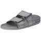 Tommy Hilfiger Herren Sandalen Mix Buckles Sommer, Grau (Antique Silver), 44