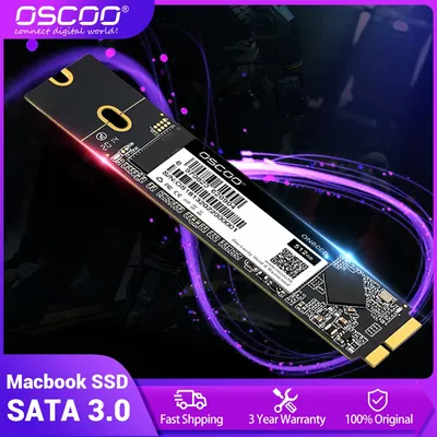 OSCOO – disque dur interne SSD 2012 go 128 go 256 go vitesse rapide pour Macbook Air A1465