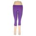 Shakti Activewear Active Pants - Low Rise: Purple Activewear - Women's Size Medium