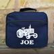 Personalised Tractor Lunch Box, Cool Bag