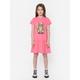 Moschino Kids Girls T-shirt Skater Dress In Pink Size 8 Yrs