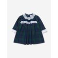 Sarah Louise Baby Girls Tartan Long Sleeve Dress Size 12 Mths