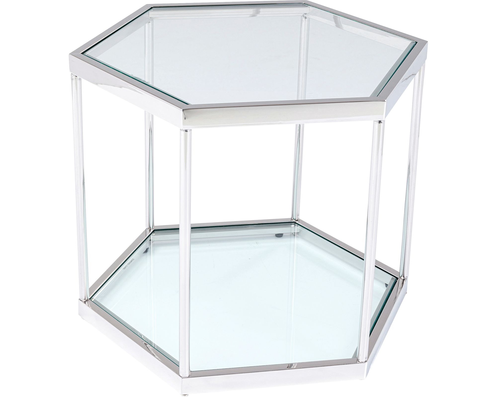 Kare Design »Comb Silber« Couchtisch 55x45x48 cm