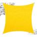 Colourtree Customize Waterproof 14' x 14' Square Sun Shade Sail, Stainless Steel in Yellow | 72 W x 72 D in | Wayfair TAD-S-6x6-Yellow
