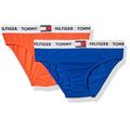 Tommy Hilfiger Mädchen 2P UG0UG00348 Bikini Hose, Beige (Bright Vermillion/Cobalt), 10-12 Jahre