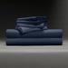Pillow Guy Standard Cotton 5 Piece Comforter Set Polyester/Polyfill/Cotton Sateen in Blue/Navy | Full Comforter + 9 Additional Pieces | Wayfair