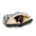 Snoozer Pet Products Snoozer Indoor/Outdoor Rectangle Cozy Cave Dog Bed Polyester in Black/Green/White | 8 H x 30 W x 20 D in | Wayfair 43418