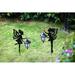 Arlmont & Co. Desdemona Metal Fairy 2 Piece Garden Stake Set Resin/Plastic/Metal | 20.5 H x 8.5 W x 4.5 D in | Wayfair