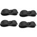 4pcs Headphone Wrap Fryer Organizer Air Winder Adhesive Coffee Cord Clip Plug Kitchen Wrapper Hook Maker Charging Wire Pressure Management Appliances Storage and Rotatable Blender